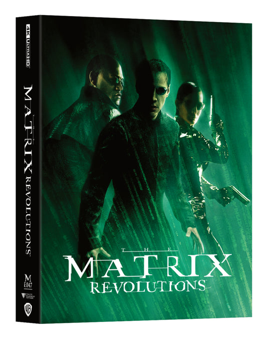 The Matrix Revolutions 4K Blu-ray Steelbook Manta Lab Exclusive ME#47 HDN GB Pre-Order Double Lenticular Slip