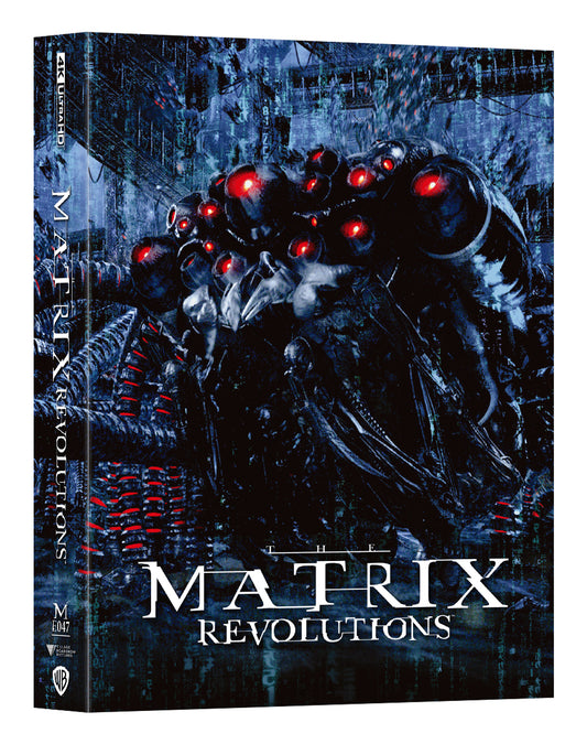 The Matrix Revolutions 4K Blu-ray Steelbook Manta Lab Exclusive ME#47 HDN GB Pre-Order Double Full Slip