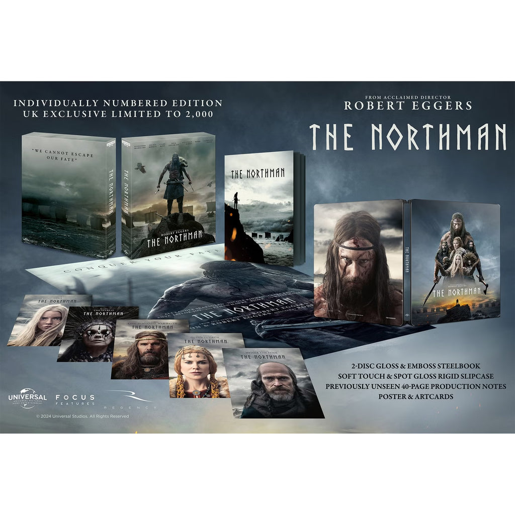 Édition collector 4K Blu-ray Steelbook de The Northman