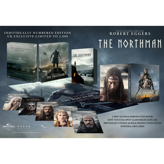 The Northman Collectors Edition 4K Blu-ray Steelbook