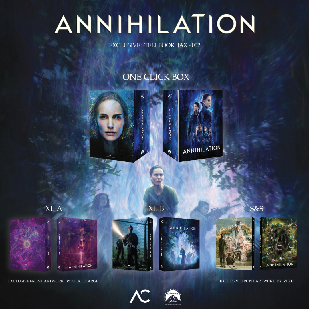 Annihilation 4K Blu-ray Steelbook Astro Creations Exclusive JAX-002 - Coffret One Click - PRÉCOMMANDE