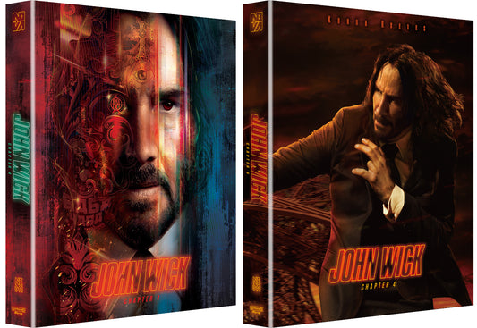 John Wick: Chapter 4 4K Steelbook NOVA MEDIA Exclusive No.44 HDN GB Pre-Order One Click Set