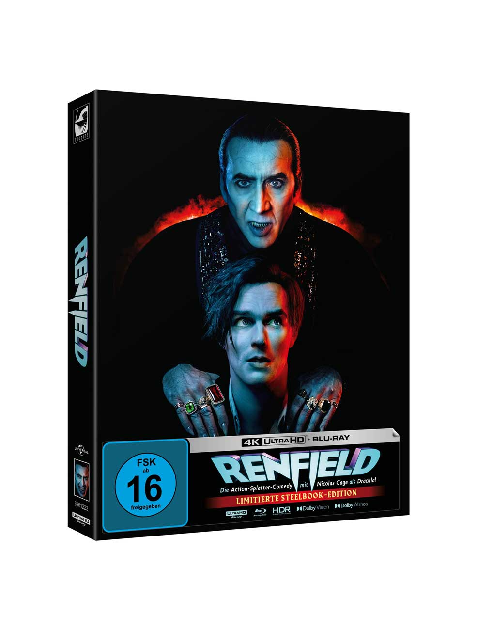 Renfield 4K UHD Blu-Ray Steelbook Limited Edition Full Slip