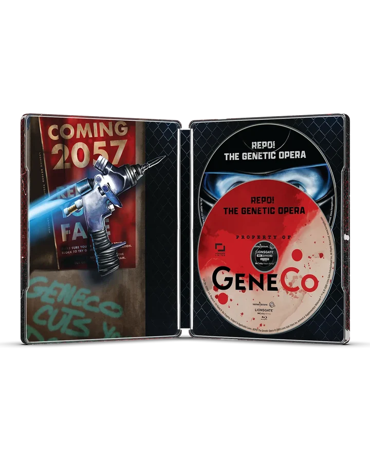 Repo! The Genetic Opera 4K Blu-ray Steelbook (4K Ultra HD + Blu-ray + Digital) - PREORDER