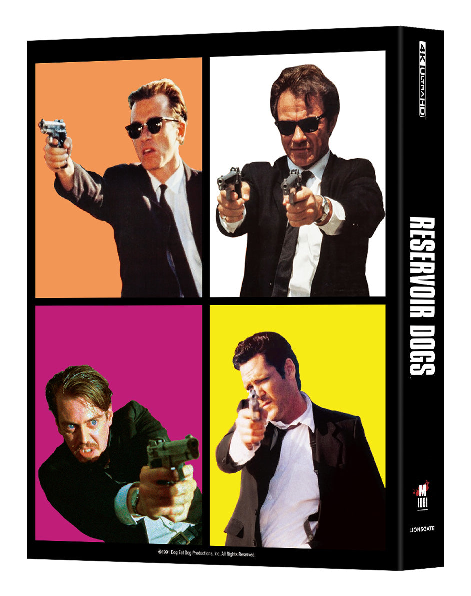 Reservoir Dogs 4K Blu-ray Steelbook Manta Lab Exclusive ME#61 Pochette lenticulaire