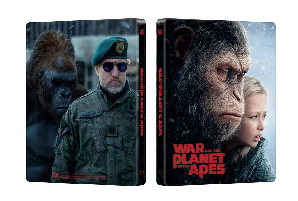 La Guerre de la Planète des Singes 4K Blu-ray Steelbook Manta Lab Exclusive ME#13 Full Slip