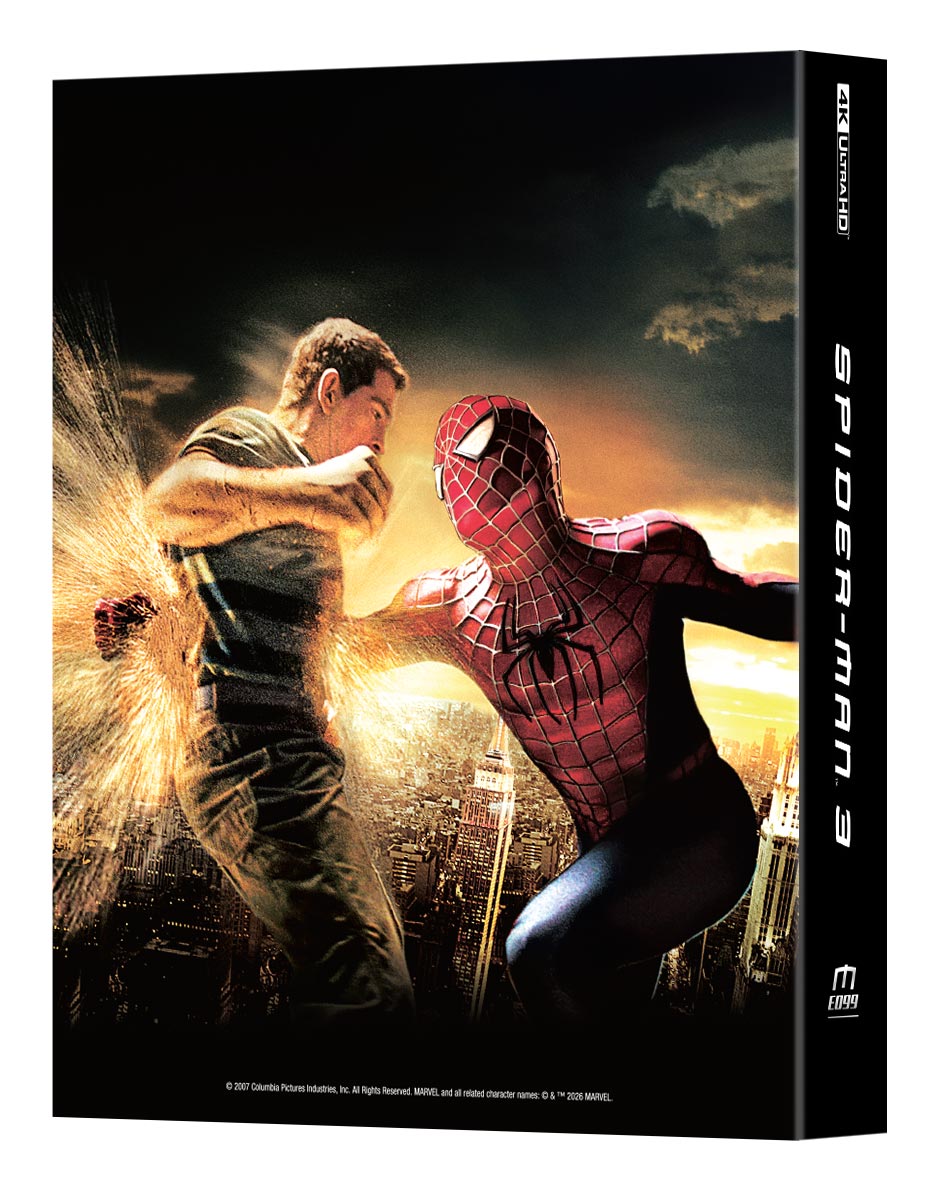 Spider-Man 3 4K Blu-ray Steelbook Manta Lab Exclusive ME#99 Double Lenticular Full Slip A - PREORDER