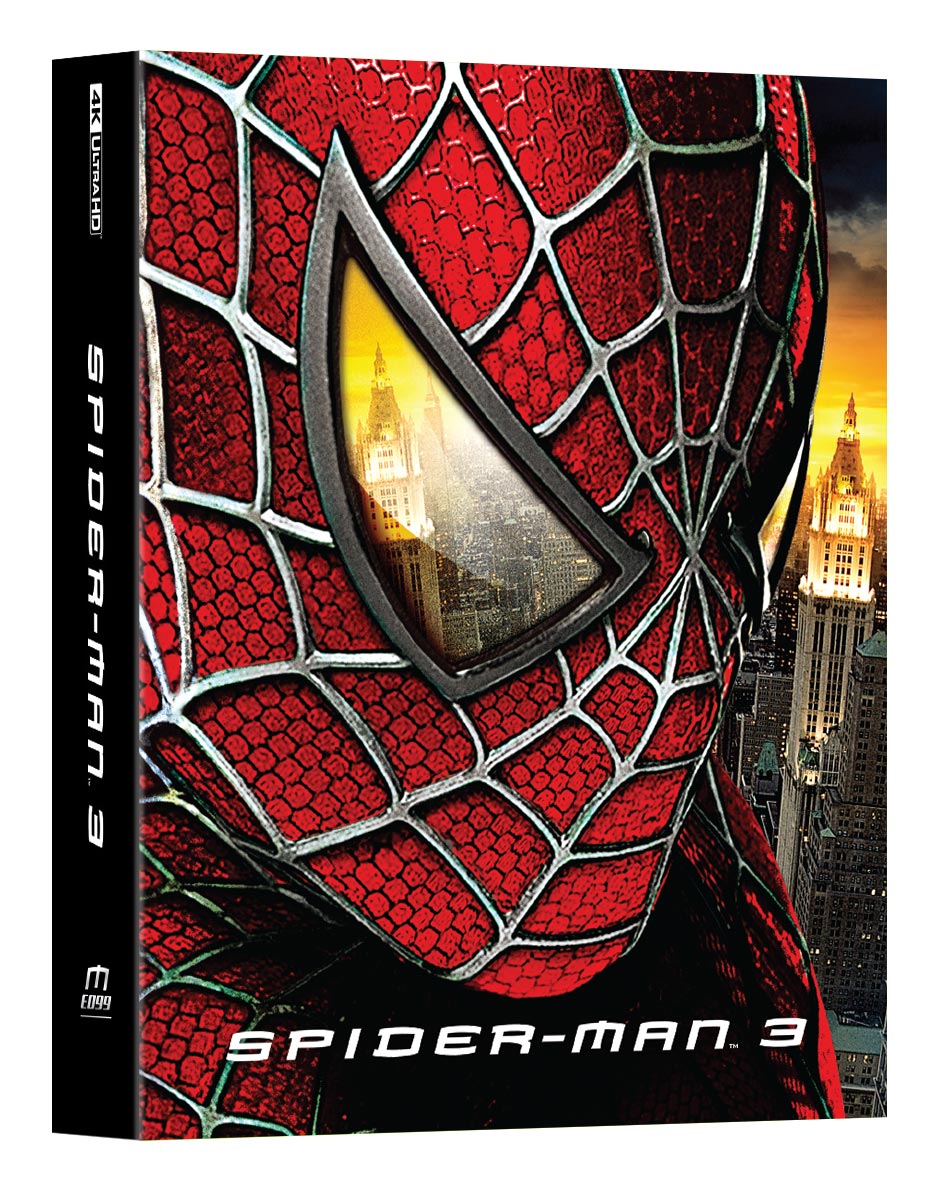 Spider-Man 3 4K Blu-ray Steelbook Manta Lab Exclusive ME#99 Double Lenticular Full Slip A - PREORDER