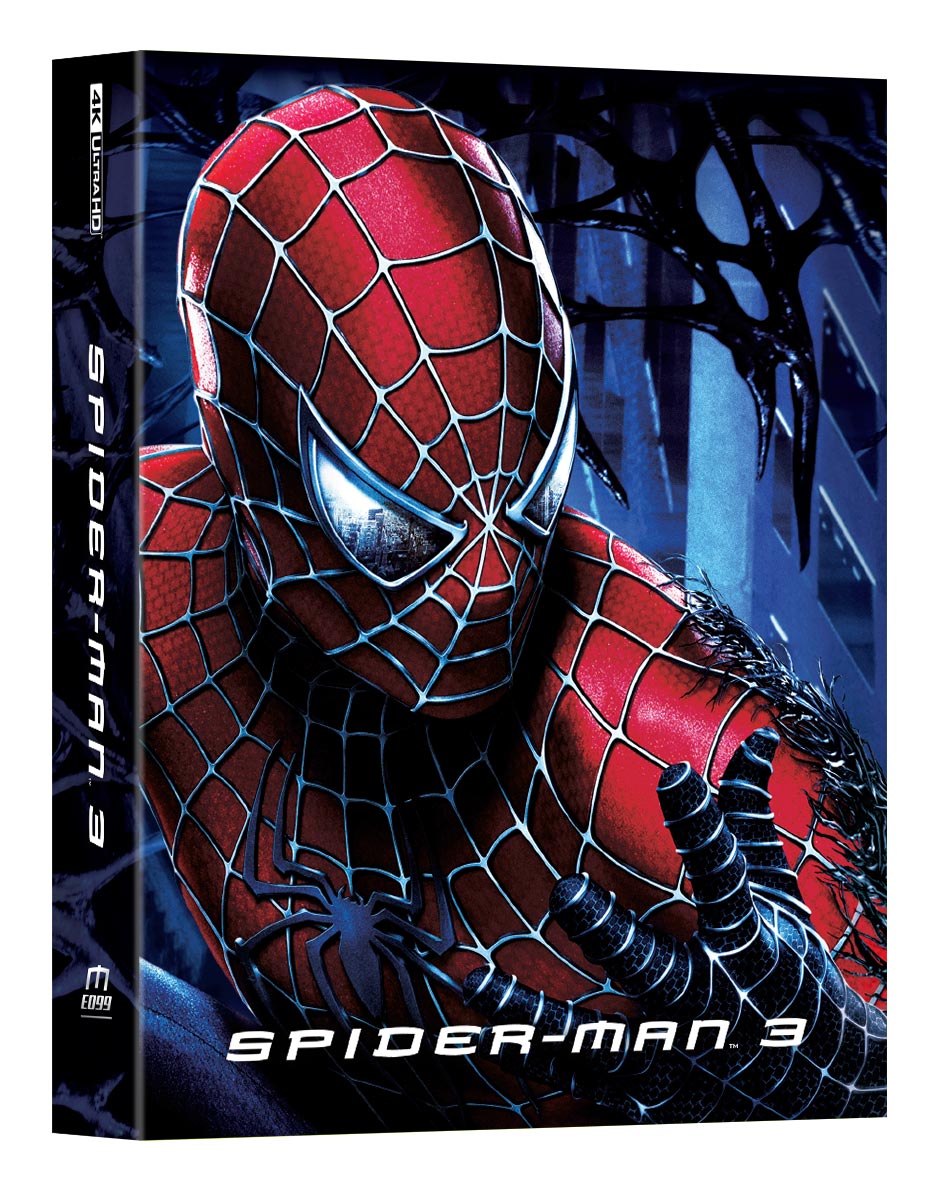 Spider-Man 3 4K Blu-ray Steelbook Manta Lab Exclusive ME#99 Double Lenticular Full Slip B - PREORDER