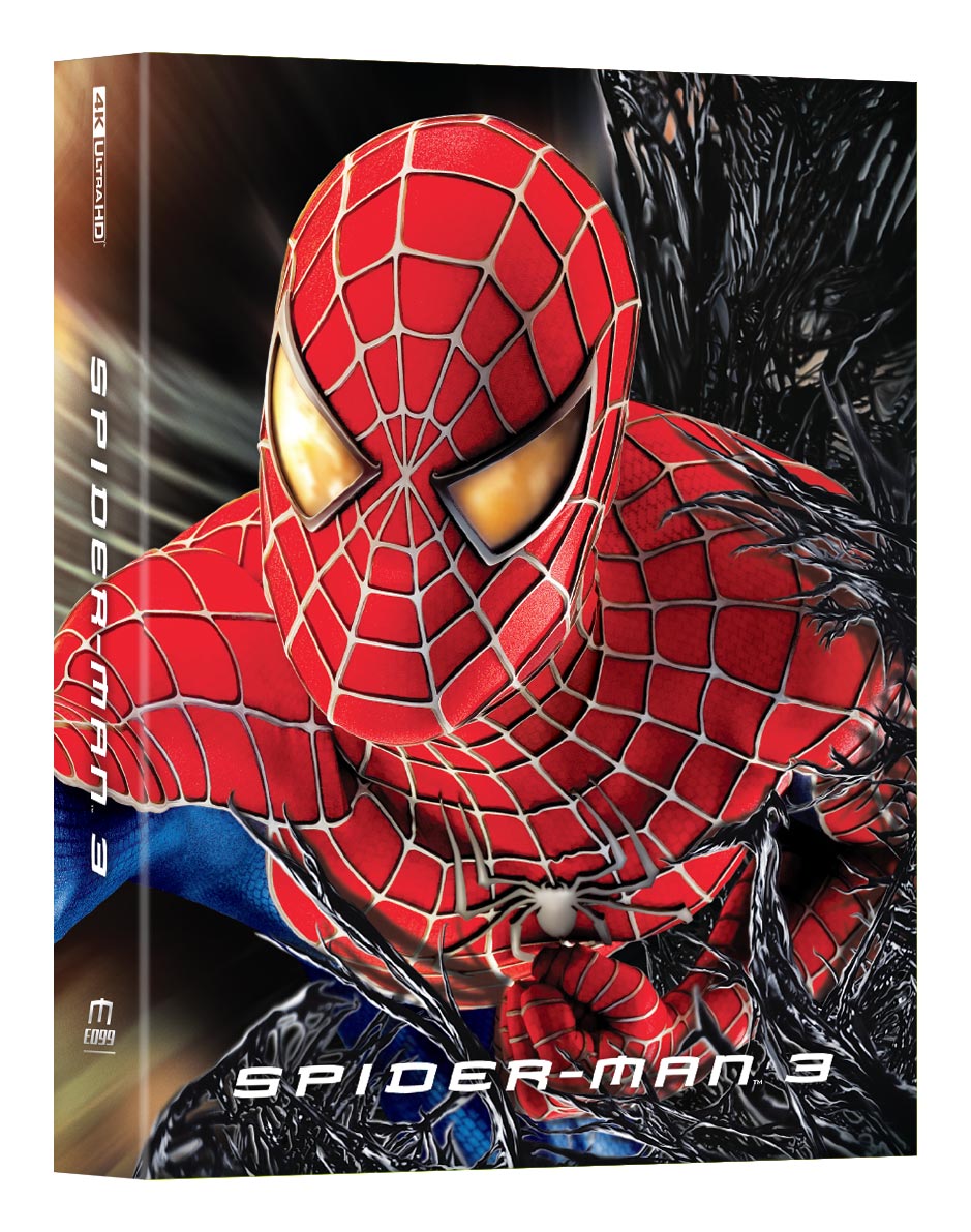 Spider-Man 3 4K Blu-ray Steelbook Manta Lab Exclusive ME#99 Full Slip - PREORDER
