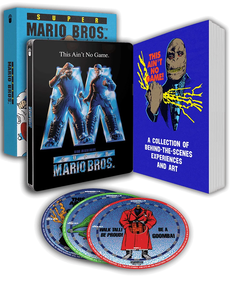 Super Mario Bros. 30th Anniversary (1993) 4K Ultra HD Steelbook + Blu-ray Collector's Edition (AU Import) - PREORDER