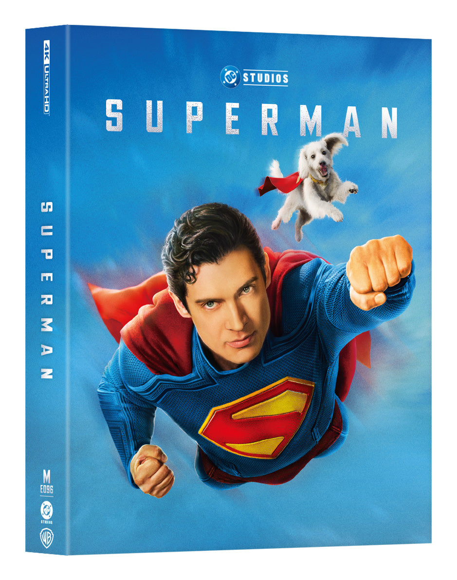 Superman 4K Blu-ray Steelbook Manta Lab Exclusive ME#96 Double Lenticulaire Full Slip A - PRÉCOMMANDE