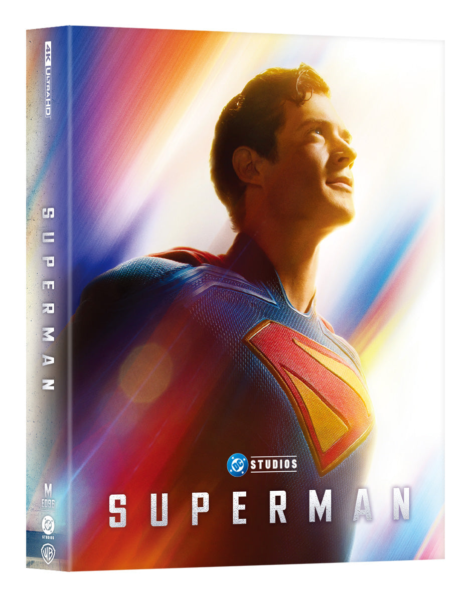 Superman 4K Blu-ray Steelbook Manta Lab Exclusive ME#96 Double Lenticulaire Full Slip B - PRÉCOMMANDE