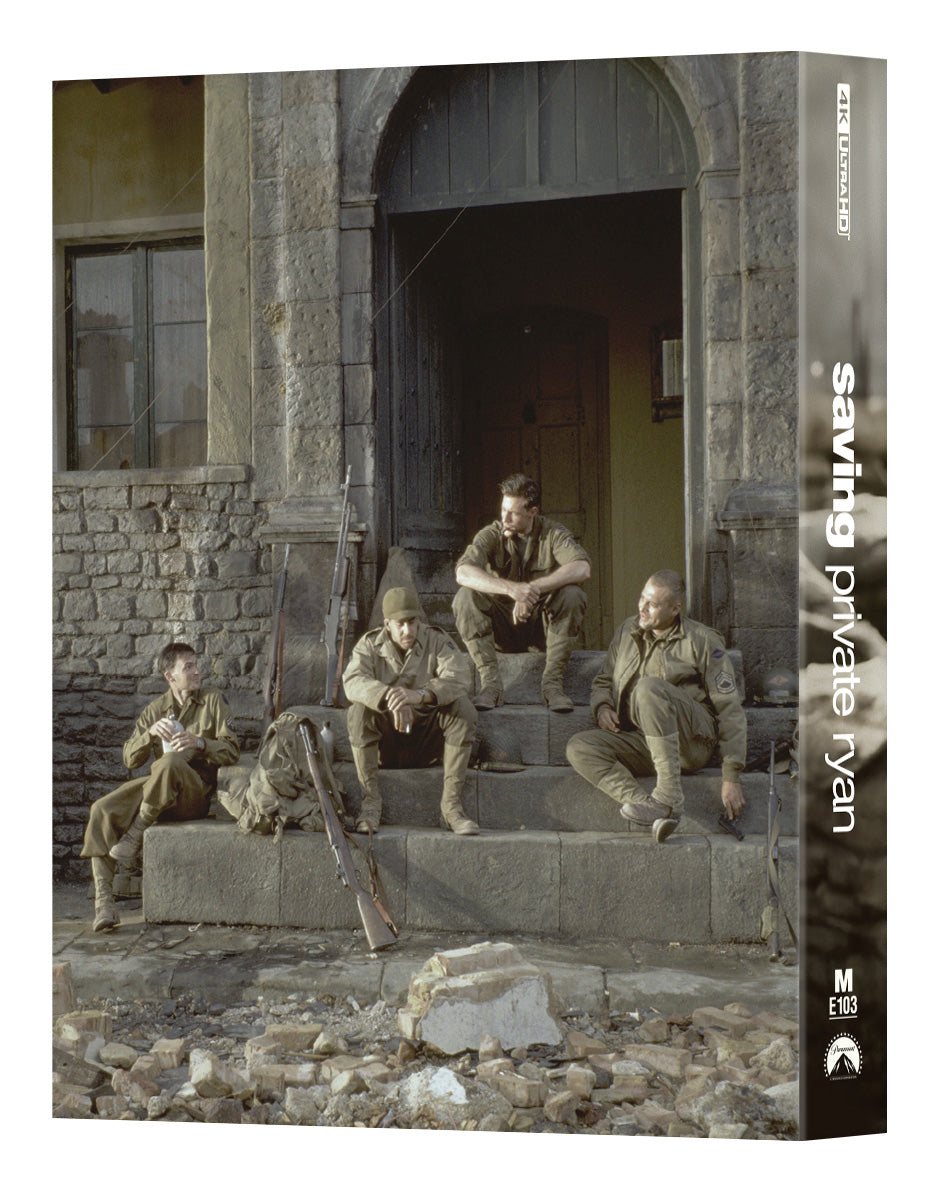 Saving Private Ryan 4K Blu-ray Steelbook Manta Lab Exclusive ME#103 Double Lenticular Full Slip B - PREORDER