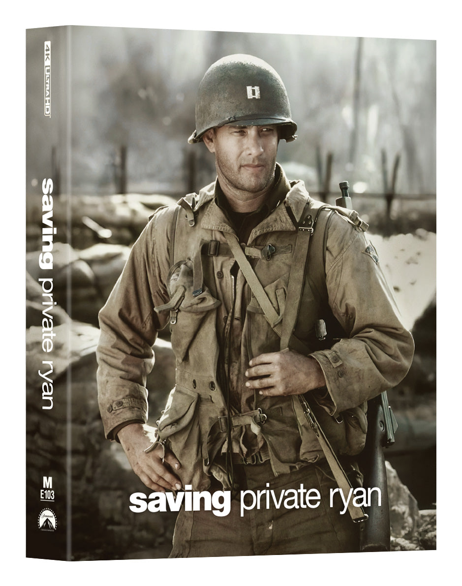 Saving Private Ryan 4K Blu-ray Steelbook Manta Lab Exclusive ME#103 Double Lenticular Full Slip B - PREORDER