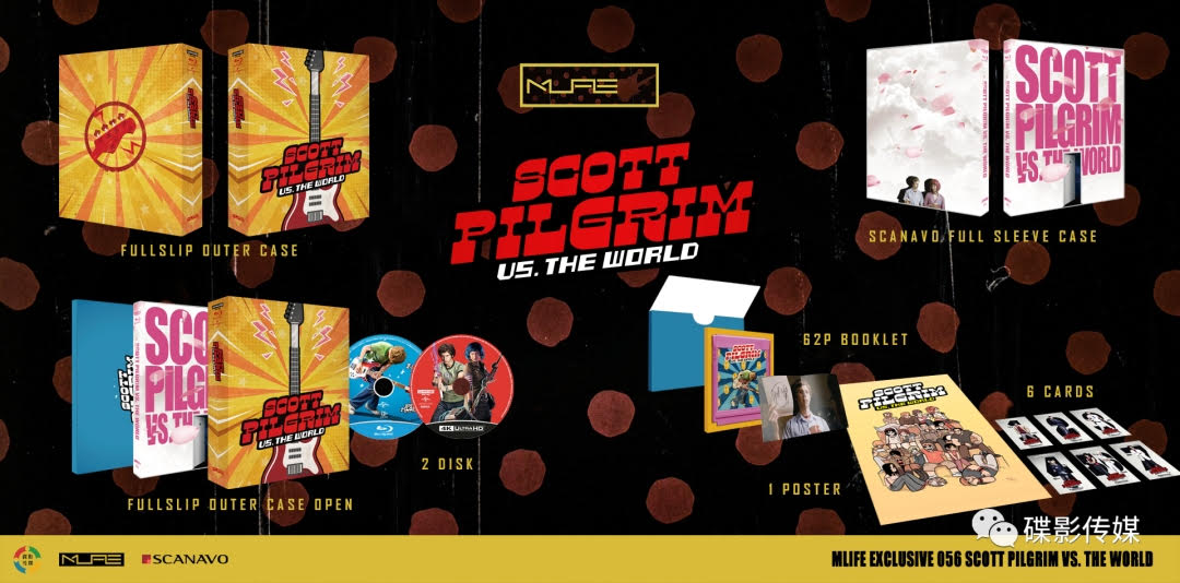Scott Pilgrim vs. the World 4K UHD MLIFE #056 Limited Edition
