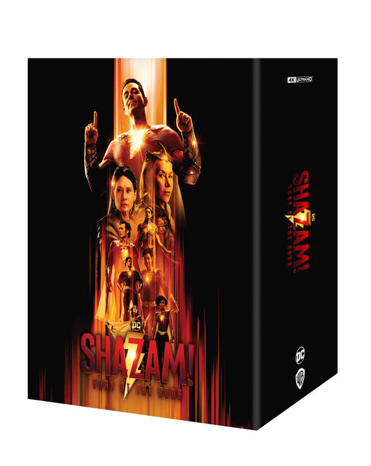 Shazam! Fury of The Gods 4K Blu-ray Steelbook Manta Lab Exclusive ME#58 HDN GB Pre-Order One Click