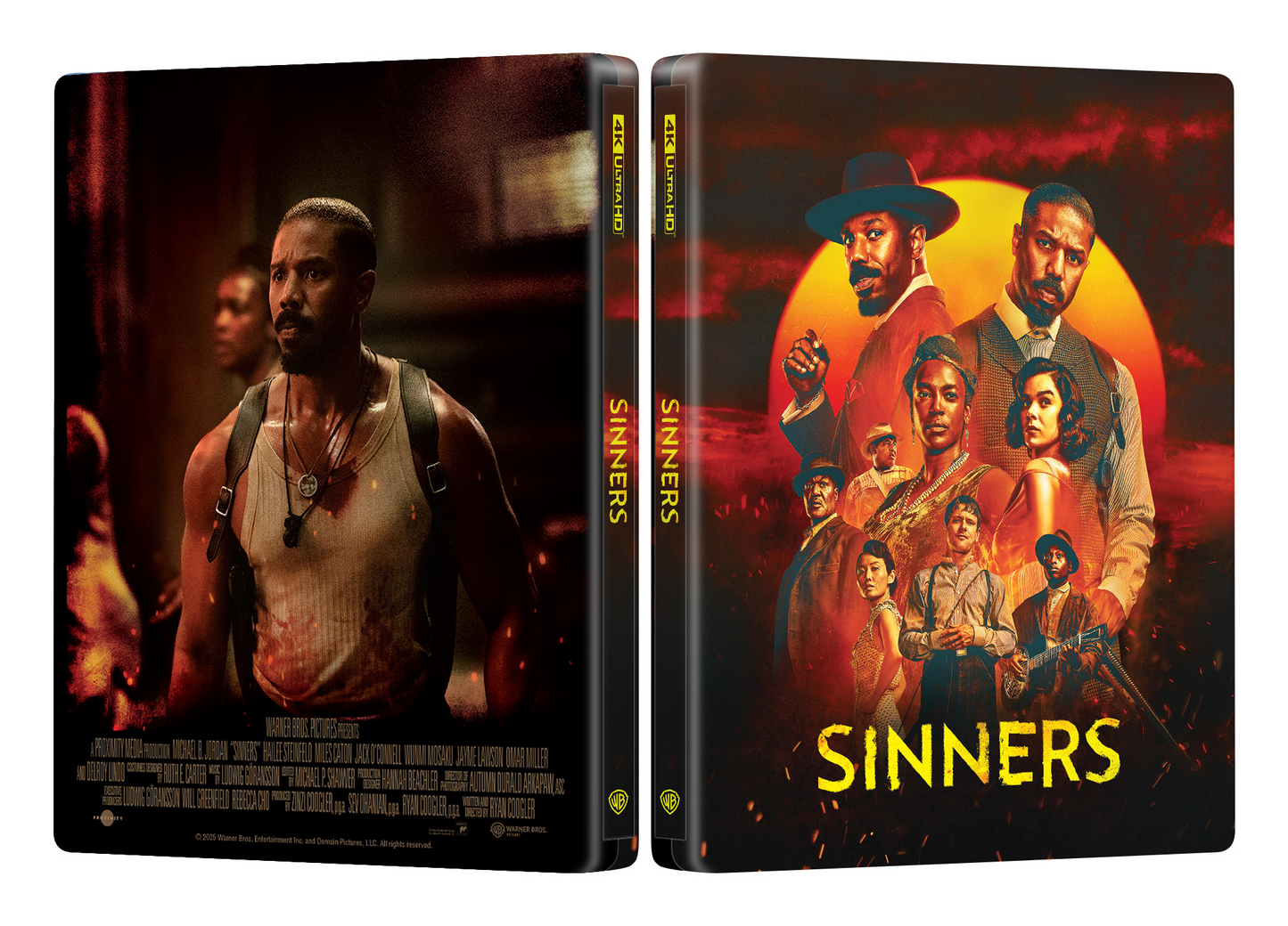 Sinners Steelbook 4K Blu-ray Steelbook Manta Lab Exclusive ME#82 One Click Box Set - PREORDER