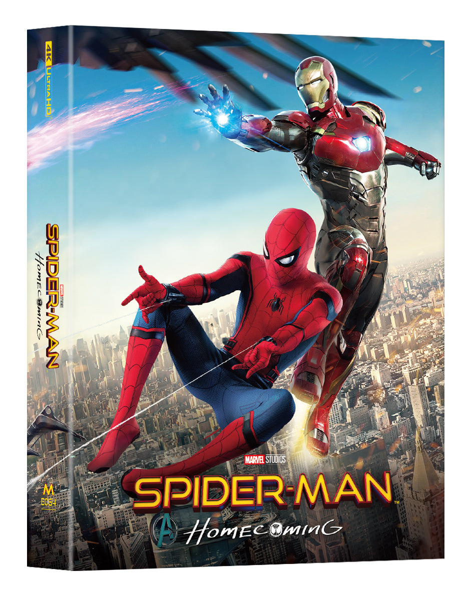 Spider-Man: Homecoming 4K Blu-ray Steelbook Manta Lab Exclusive ME#64 Double Lenticulaire Full Slip A