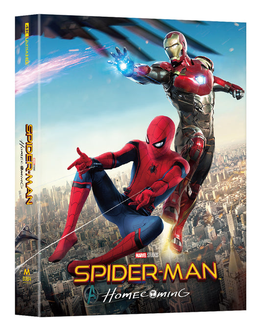 Spider-Man: Homecoming 4K Blu-ray Steelbook Manta Lab Exclusive ME#64 Double Lenticular Full Slip A