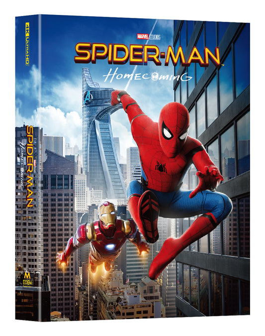 Spider-Man: Homecoming 4K Blu-ray Steelbook Manta Lab Exclusive ME#64 Double Lenticular Full Slip B - PREORDER
