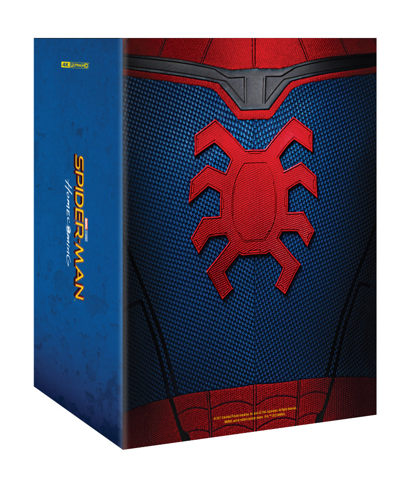 Spider-Man: Homecoming 4K Blu-ray Steelbook Manta Lab Exclusive ME#64 One Click Box Set - PREORDER