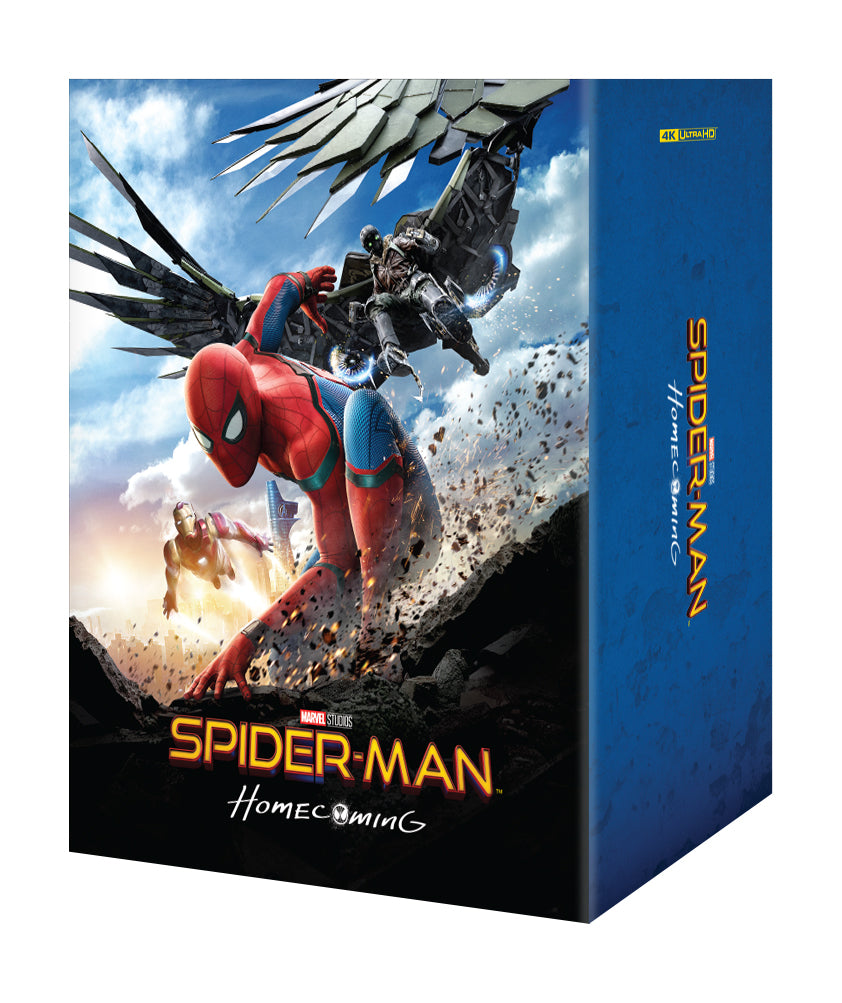 Spider-Man: Homecoming 4K Blu-ray Steelbook Manta Lab Exclusive ME#64 One Click Box Set - PREORDER