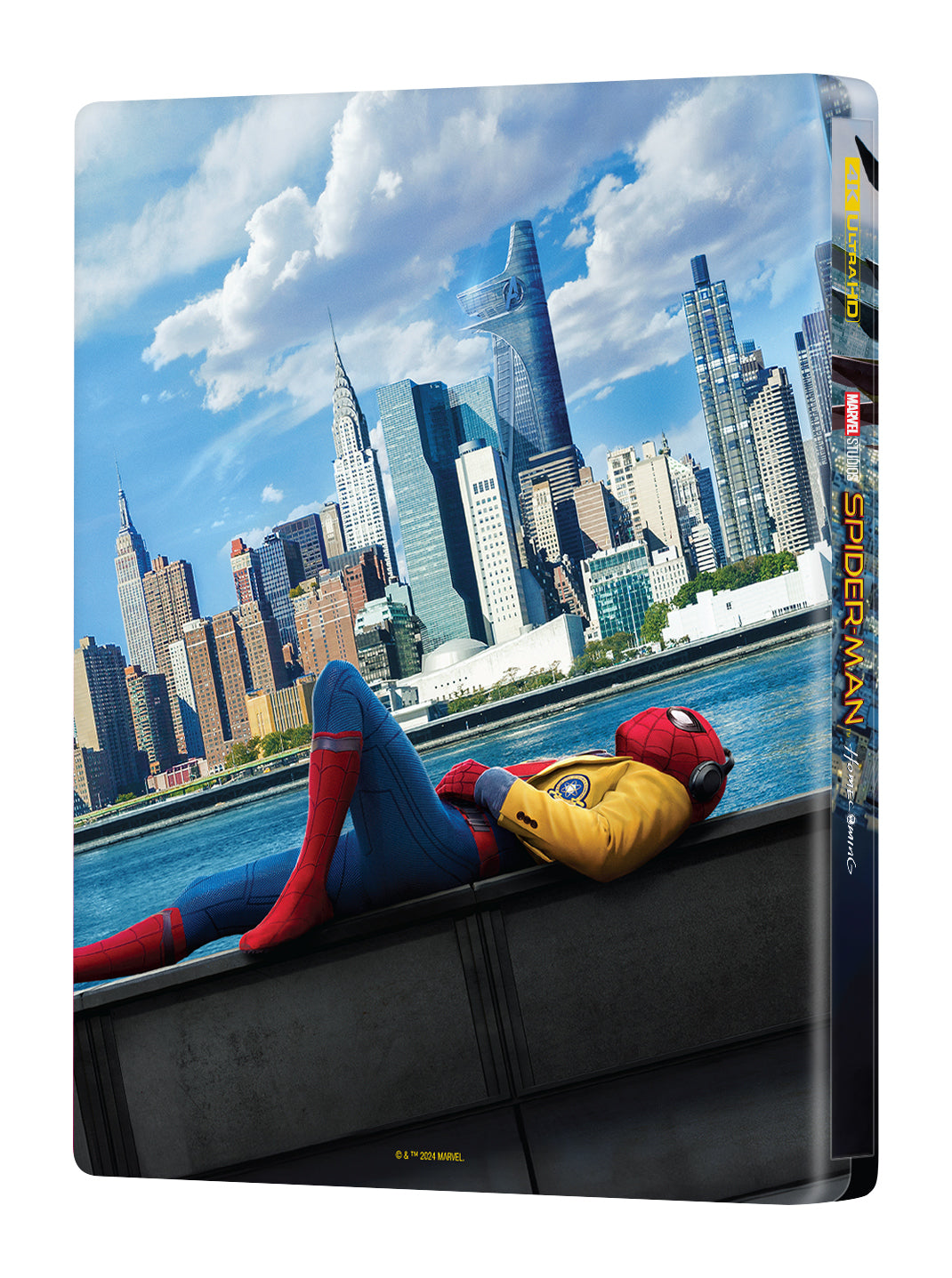 Spider-Man: Homecoming 4K Blu-ray Steelbook Manta Lab Exclusive ME#64 Double Lenticulaire Full Slip B