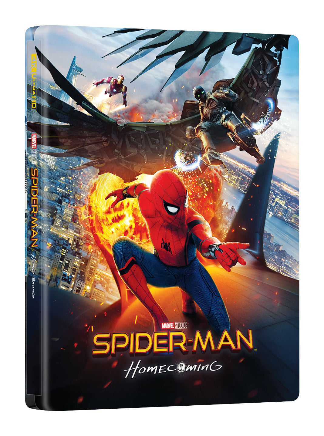 Spider-Man: Homecoming 4K Blu-ray Steelbook Manta Lab Exclusive ME#64 Full Slip - PREORDER