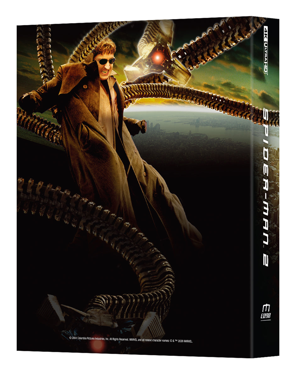 Spider-Man 2 4K Blu-ray Steelbook Manta Lab Exclusive ME#98 Double