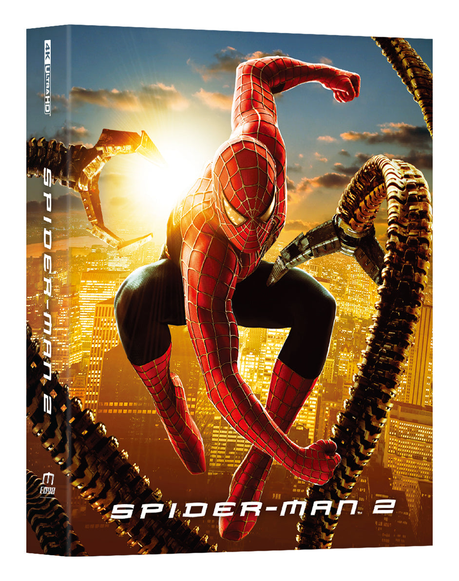 Spider-Man 2 4K Blu-ray Steelbook Manta Lab Exclusive ME#98 Double Lenticular Full Slip B - PREORDER