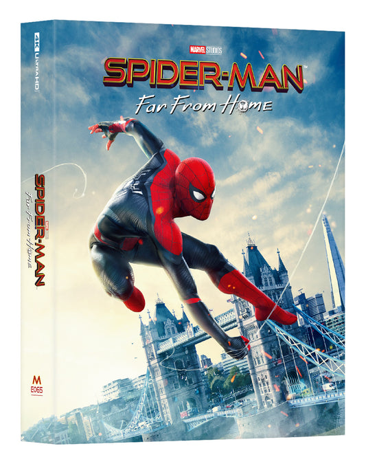 Spider-Man: Far From Home 4K Blu-ray Steelbook Manta Lab Exclusive ME#65 HDN GB Pre-Order Double Lenticular Slip B