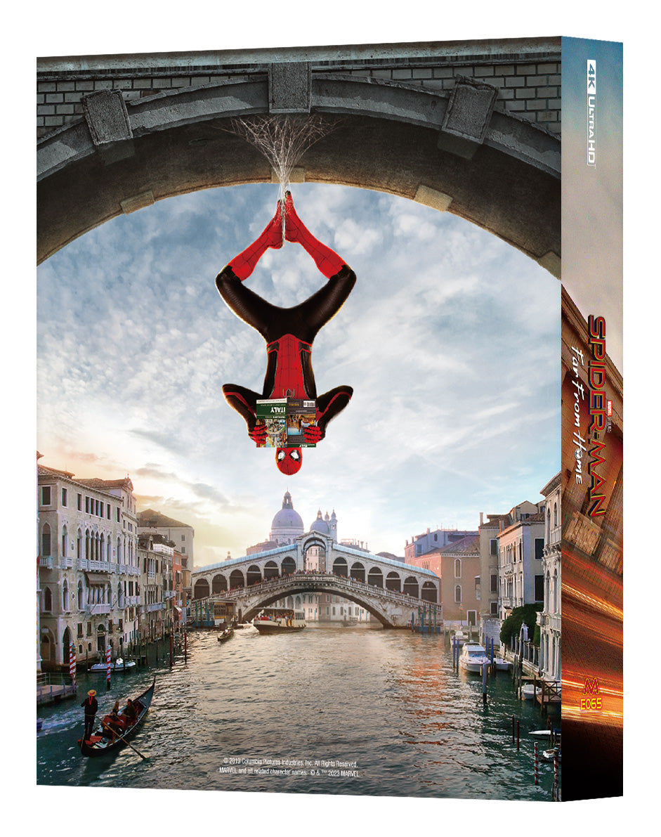 Spider-Man: Far From Home 4K Blu-ray Steelbook Manta Lab Exclusive ME#65 HDN GB Précommande Full Slip