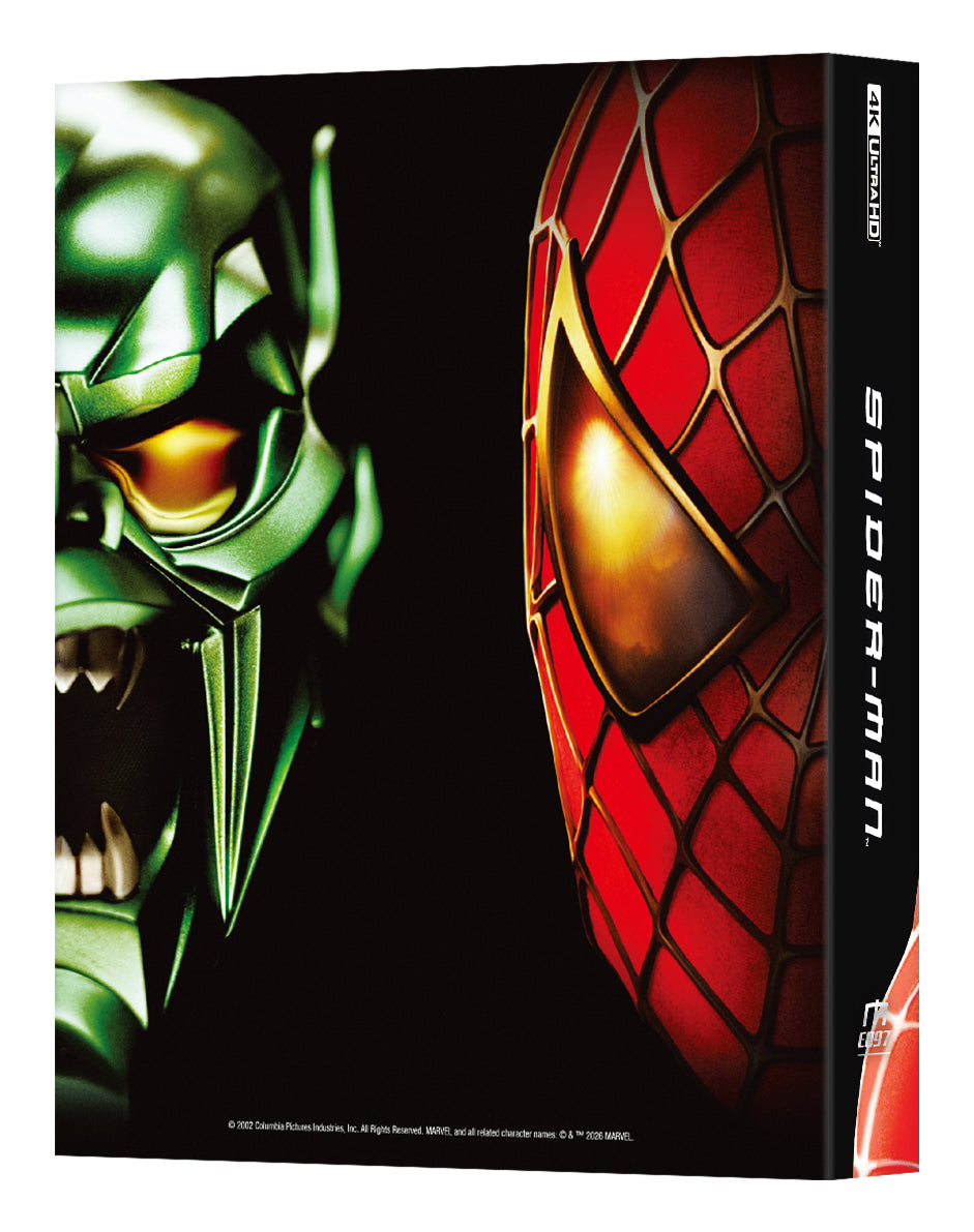 Spider-Man 4K Blu-ray Steelbook Manta Lab Exclusive ME#97 Full