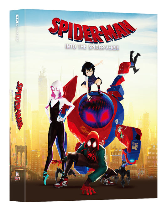 Spider-man: Into the Spider-Verse 4K Blu-ray Steelbook Manta Lab Exclusive ME#71 Double Lenticular Full Slip B - PREORDER