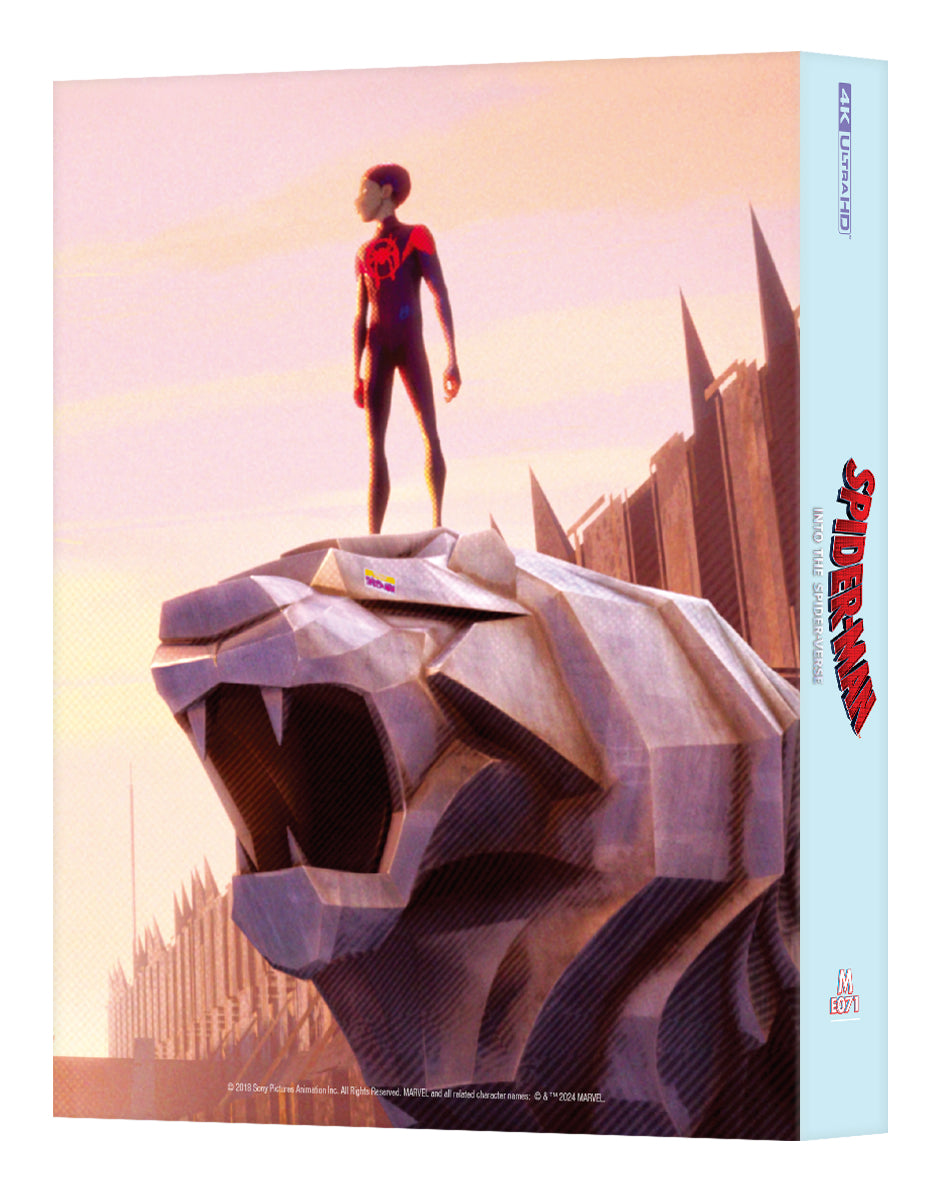 Spider-man: Into the Spider-Verse 4K Blu-ray Steelbook Manta Lab Exclusive ME#71 Full Slip - PREORDER