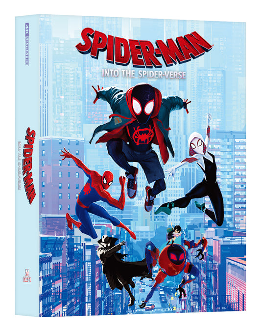 Spider-man: Into the Spider-Verse 4K Blu-ray Steelbook Manta Lab Exclusive ME#71 Full Slip - PREORDER