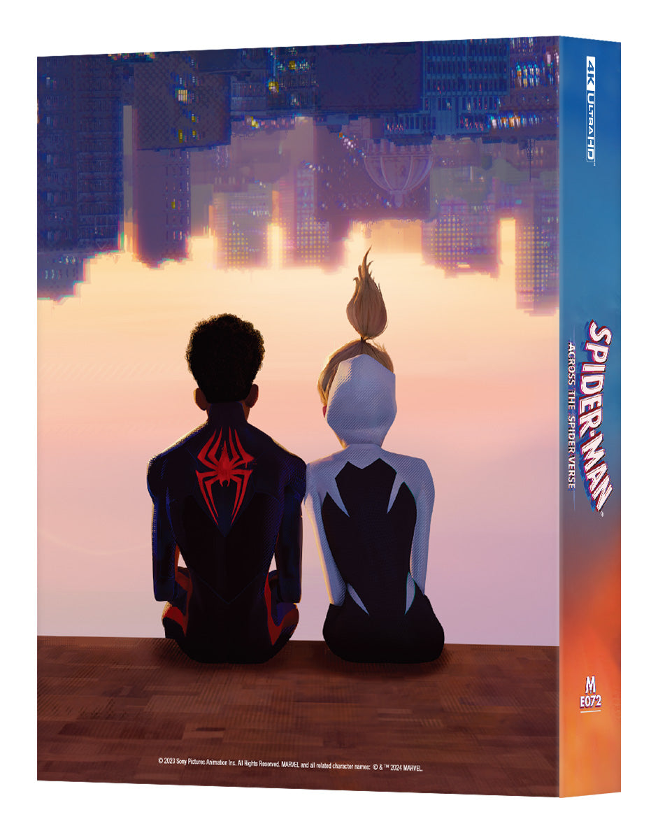Spider-man: Across the Spider-Verse 4K Blu-ray Steelbook Manta Lab Exclusive ME#72 Double Lenticular Full Slip A