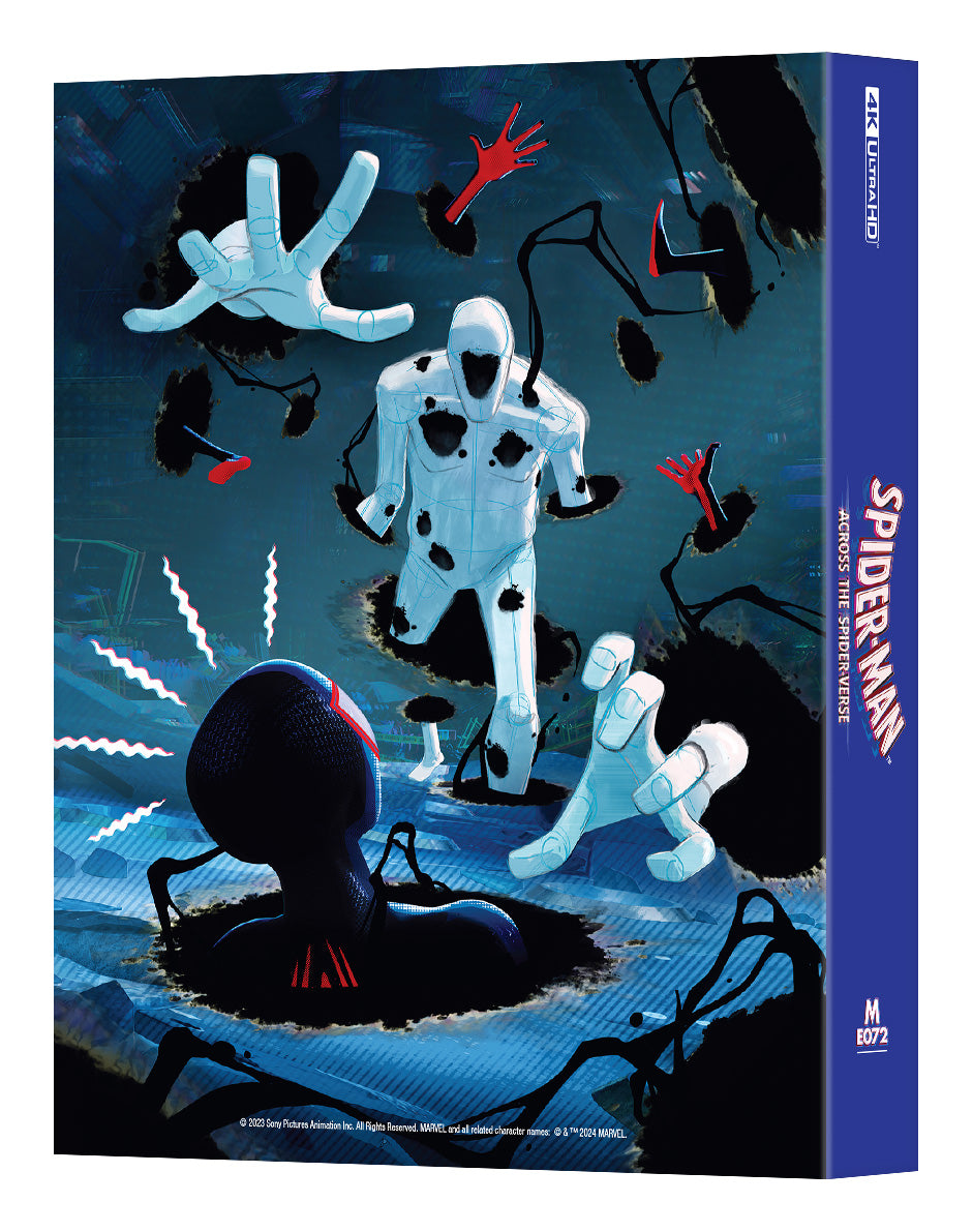 Spider-Man : Across the Spider-Verse 4K Blu-ray Steelbook Manta Lab Exclusive ME#72 Double Lenticulaire Full Slip B