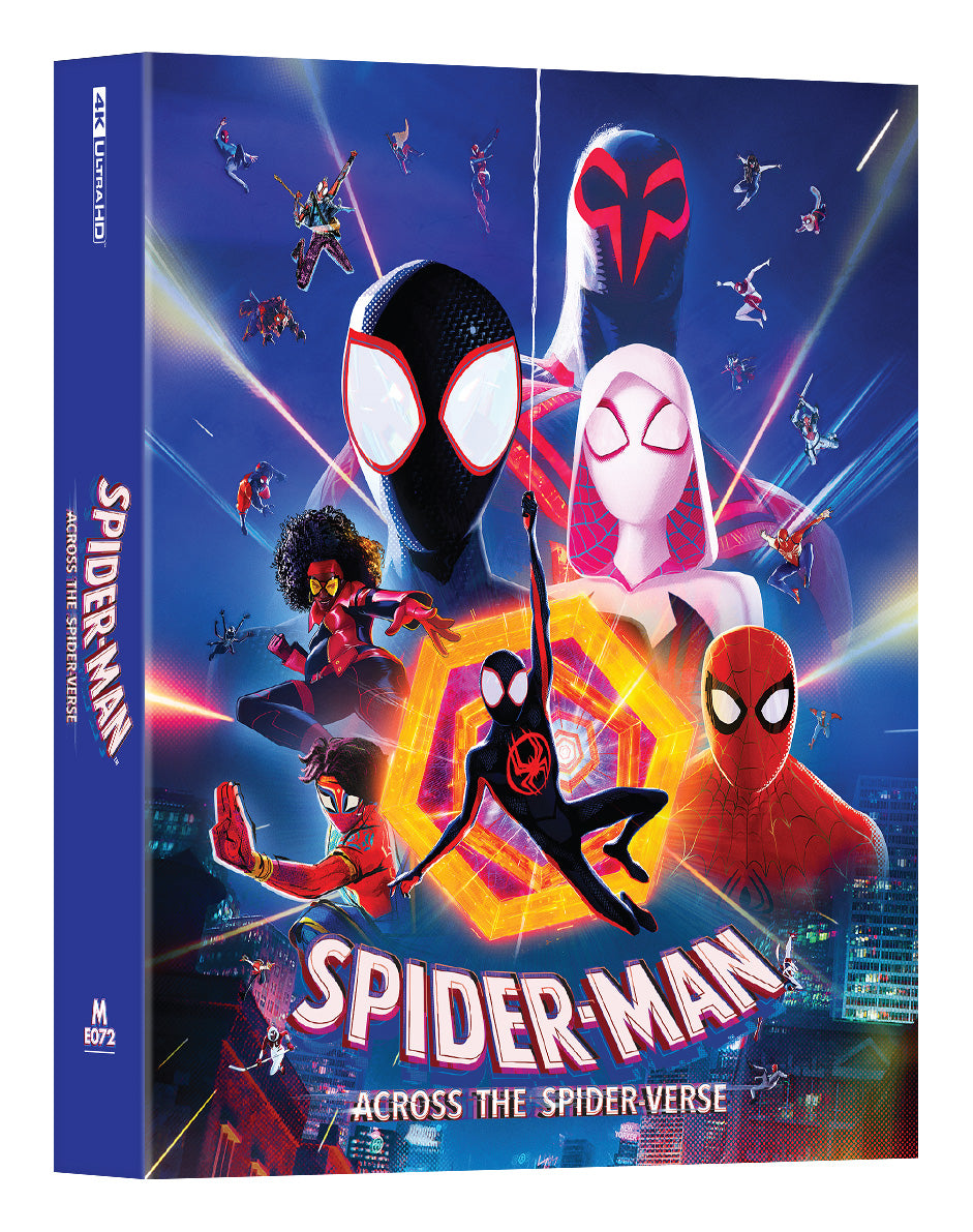 Spider-Man : Across the Spider-Verse 4K Blu-ray Steelbook Manta Lab Exclusive ME#72 Double Lenticulaire Full Slip B