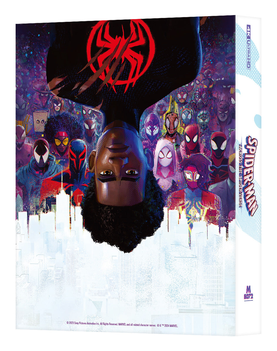 Spider Mand Lab Spider-man: Across the Spider-Verse 4K Blu-ray Steelbook Manta Lab Exc