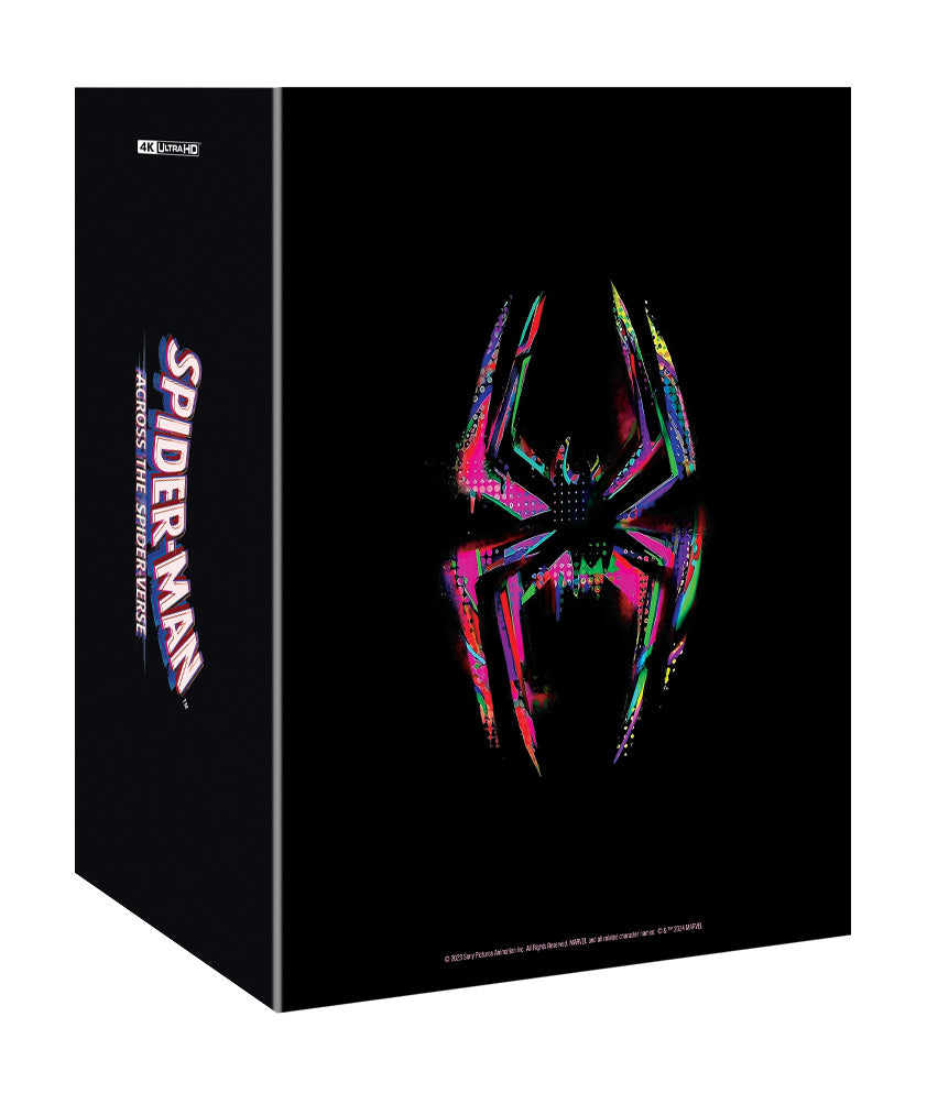 Spider Mand Lab Spider-man: Across the Spider-Verse 4K Blu-ray Steelbook Manta Lab Exc