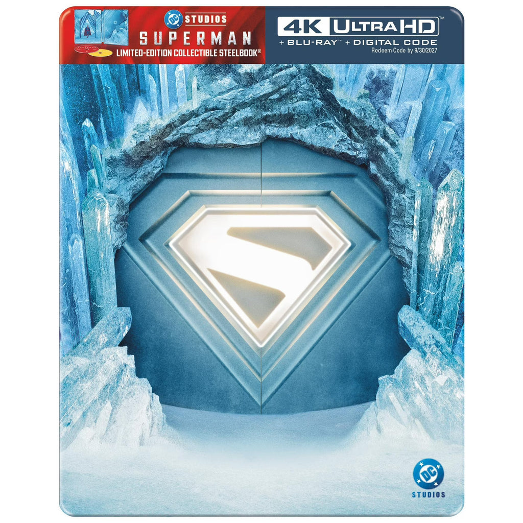 Superman (2025) Steelbook 4K Ultra HD + Blu-ray + Version numérique 4K