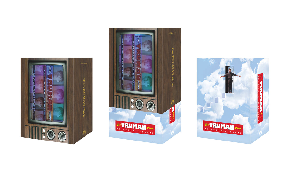 Triman Box The Truman Show 4K Blu-ray Steelbook Manta Lab Exclusive ME#77 One Cli ...