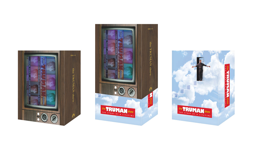 Coffret Steelbook 4K Blu-ray The Truman Show, exclusivité Manta Lab ME#77, disponible en un clic