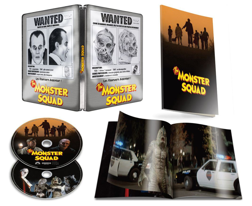 The Monster Squad 4K Blu-ray Steelbook Limited Special Collector's Edition (France Import)