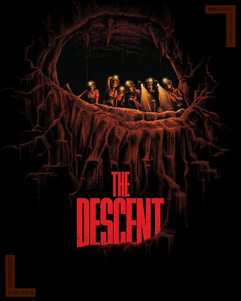 The Descent 20th Anniversary 4K Blu-ray Steelbook  (4K Ultra HD + Blu-ray + Digital)