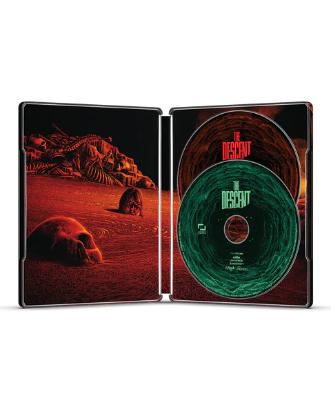 The Descent 20th Anniversary 4K Blu-ray Steelbook  (4K Ultra HD + Blu-ray + Digital)