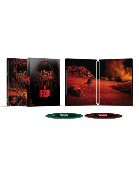 The Descent 20th Anniversary 4K Blu-ray Steelbook  (4K Ultra HD + Blu-ray + Digital)