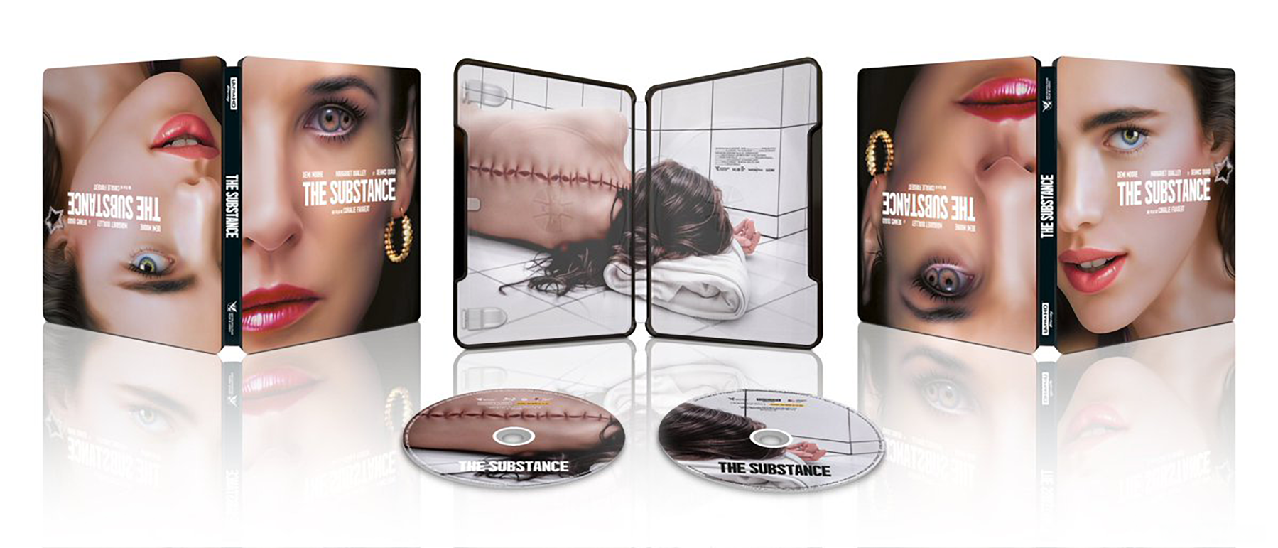 The Substance (4K UHD + 2D Blu-ray) Steelbook Limited Edition